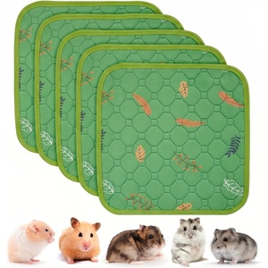 Sunheir Washable Pee Pads for Dogs 2-Pack Reusable Puppy Pads Pet Training Pads, Waterproof Dog Pee Pads for Crate, Whelping Pad, Non-Slip Protects Against Urine Leakage (Leaves – Pink, 31×36)(Leaves – Green)
